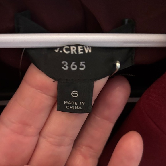 J. Crew Rich Red burgundy Blazer - Picture 4 of 7